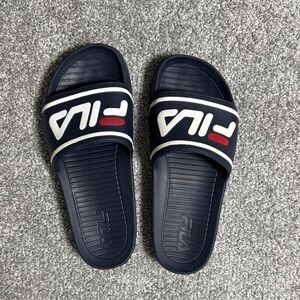 Fila Blue and Red Sandals
